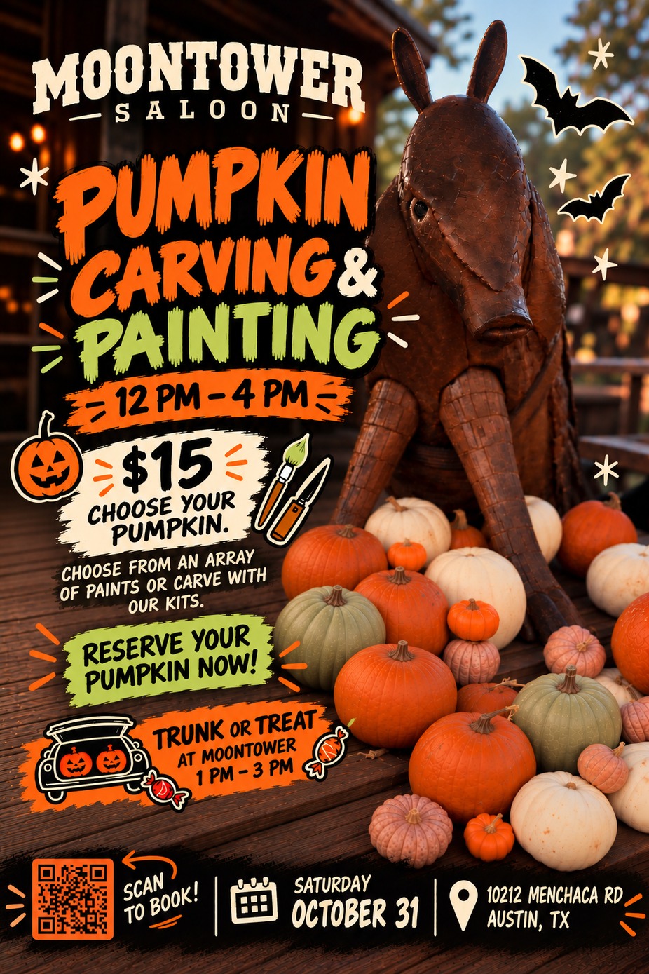 Poster for Pumpkin Carving & Painting in Austin