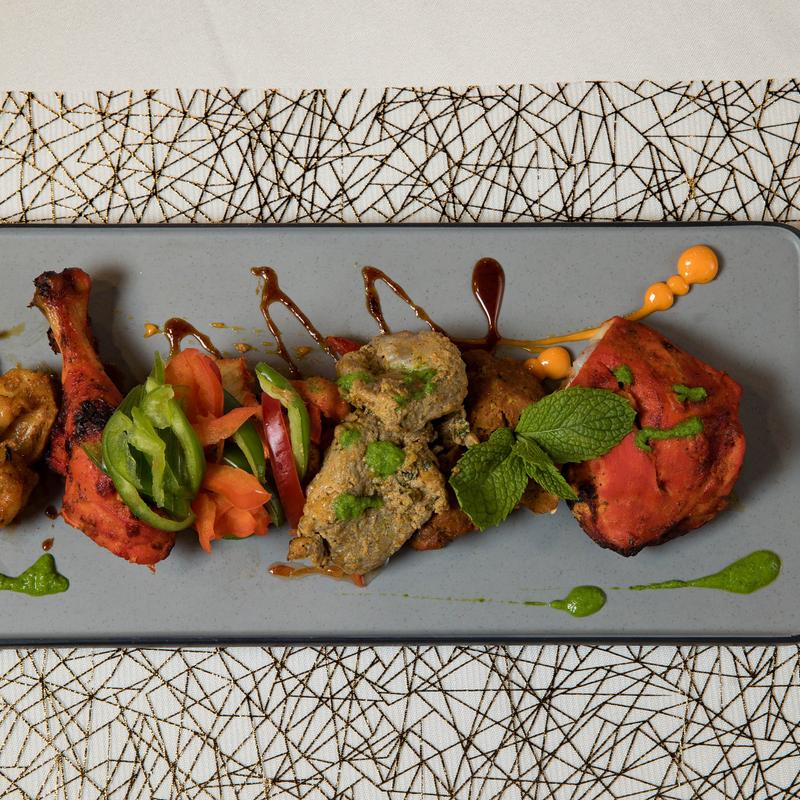 menu item 6 of 12, Sizzling Tandoori Platter