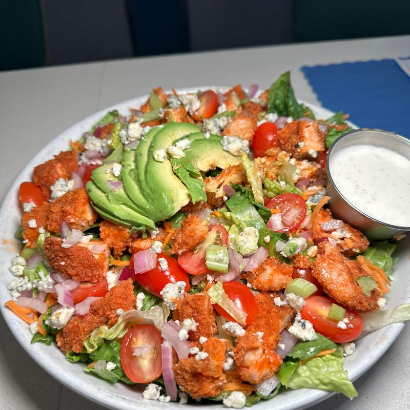 menu item 34 of 35, Buffalo Crispy Chicken Salad*