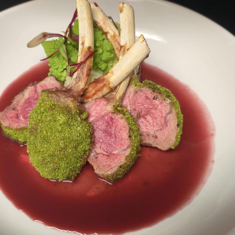 Herb Encrusted Lamb Chops photo