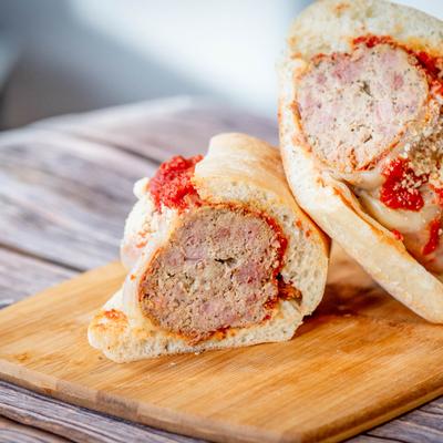 Home made meatballs.