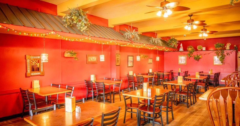 Interior, seating area