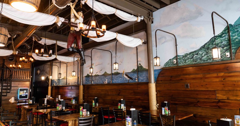 Interior, seating area