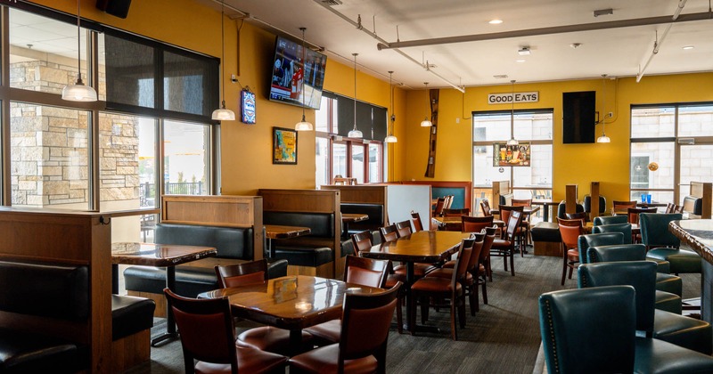 Interior, dining area