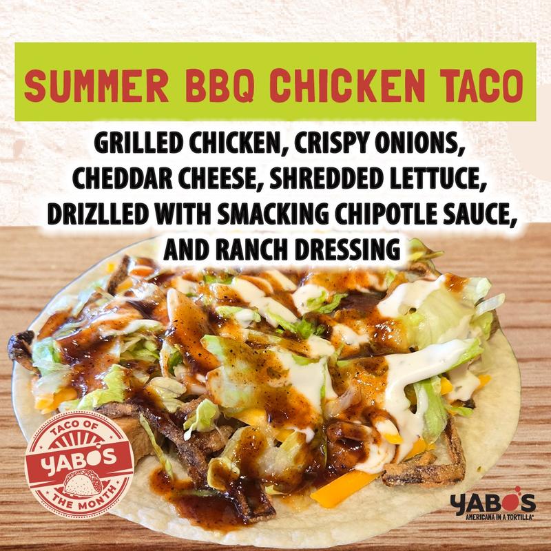 Summer BBQ Chicken Taco photo