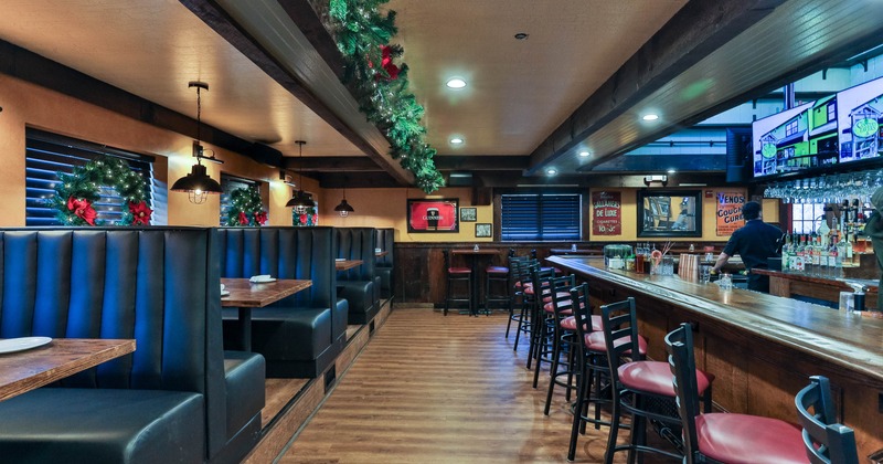 Interior, main seating space