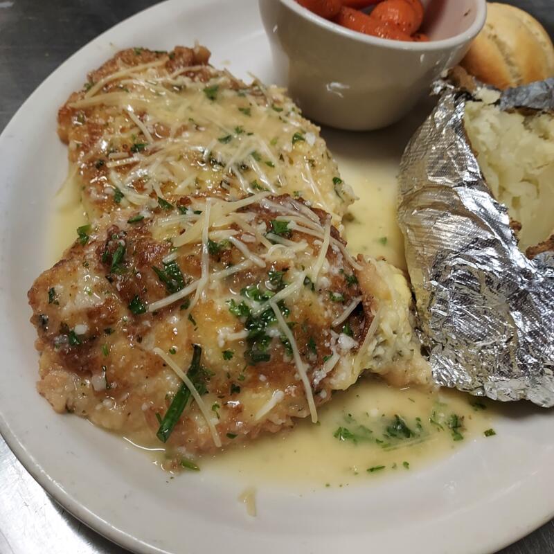 Chicken Francese Dinner photo