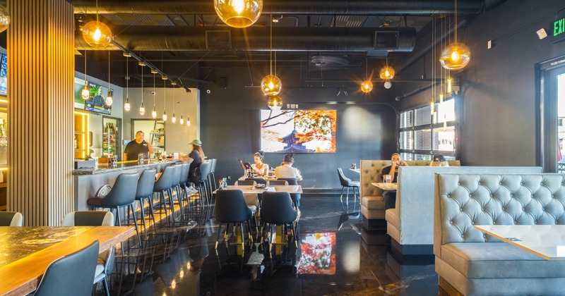 Interior seating area