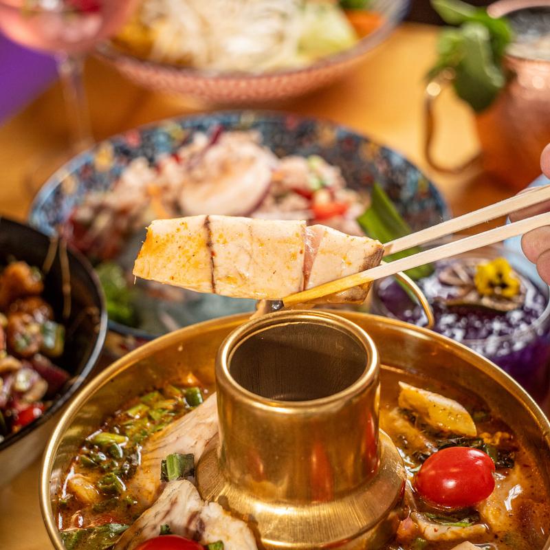 menu item 16 of 18, Tom Yum Barramundi