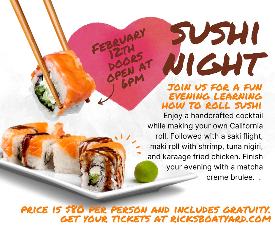 Sushi Night event photo