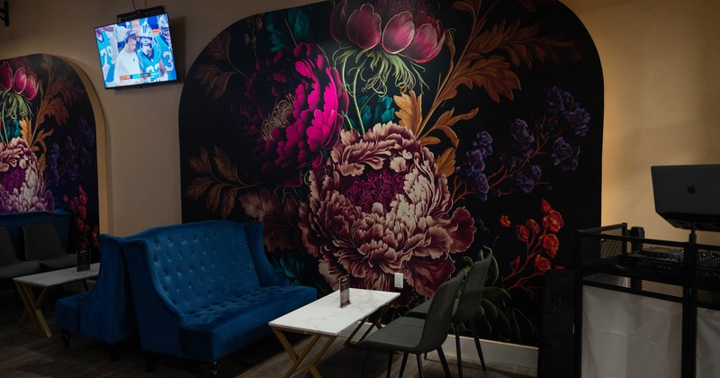 Interior, seating area