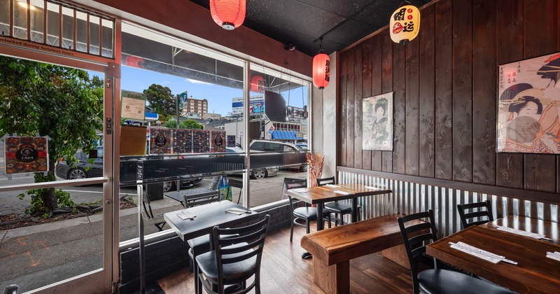 Restaurant dining area