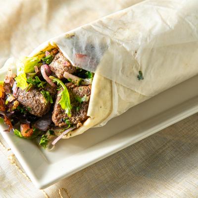 Chicken Shawarma Wrap.