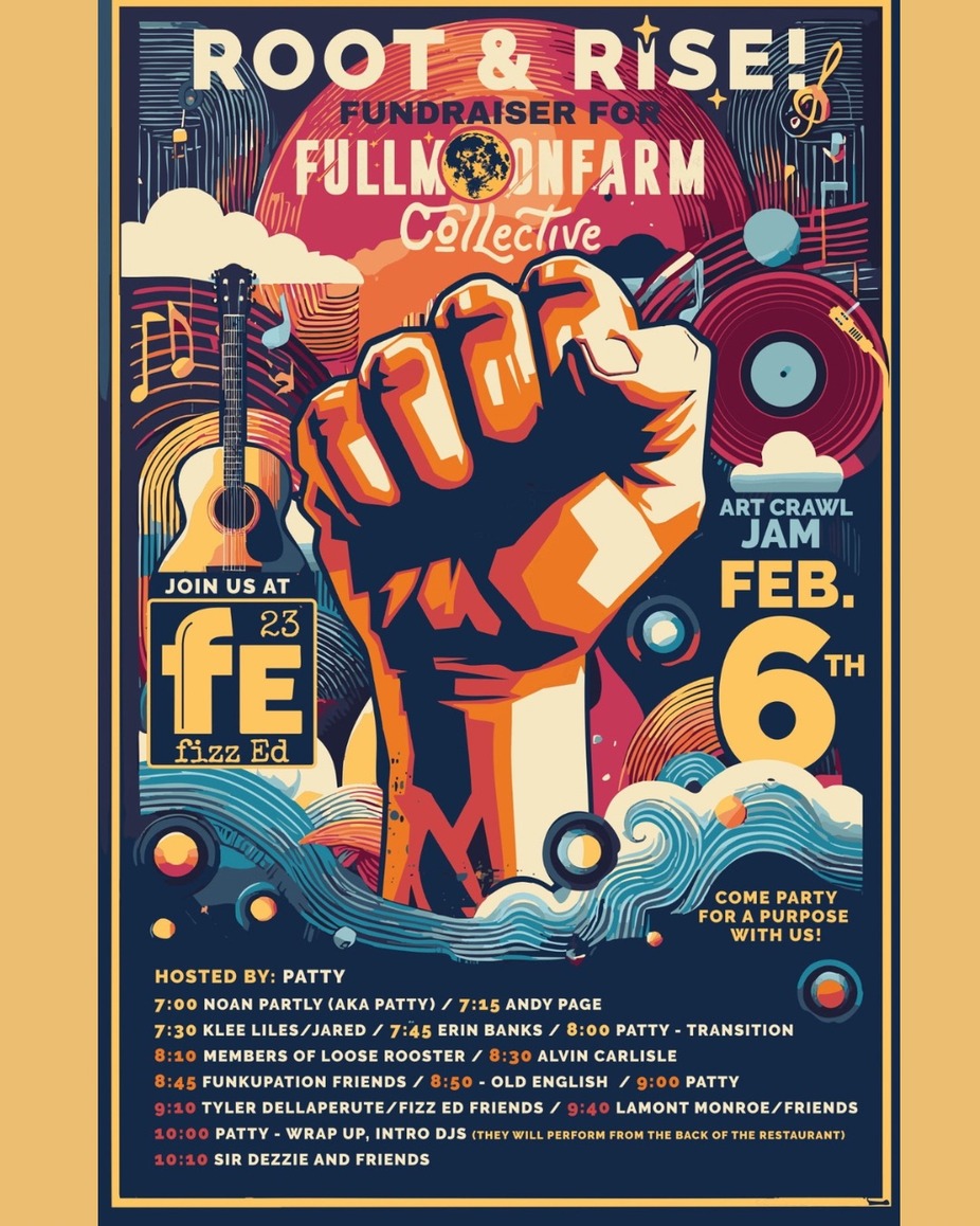 Root and Rise! Fundraiser for Full Moon Farm event photo