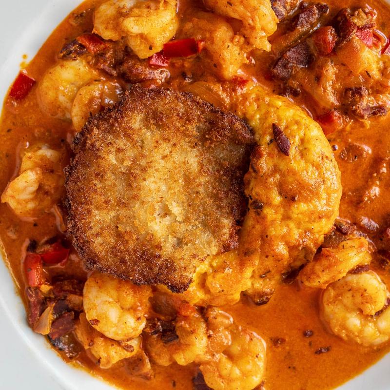 Shrimp and Polenta photo