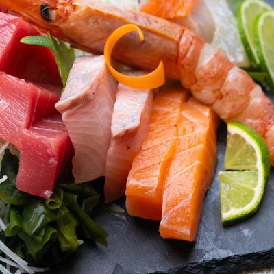 Chef's Sashimi Selection.