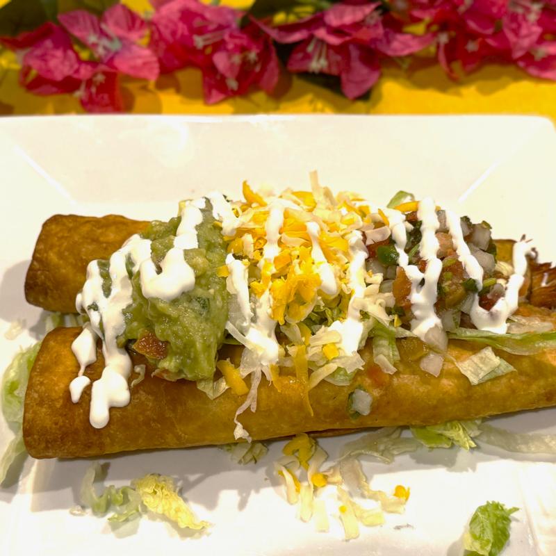 menu item 6 of 122, Flautas