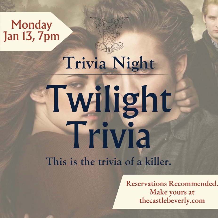 Twilight Trivia event photo