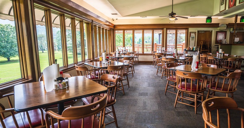 Interior, seating area