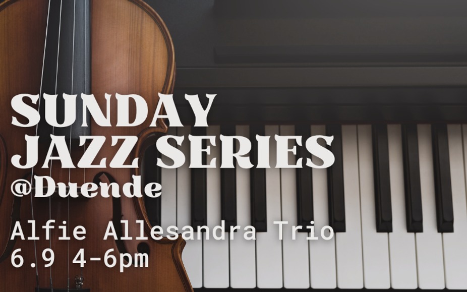 Sunday Jazz Series: Alfie Allesandra Trio event photo