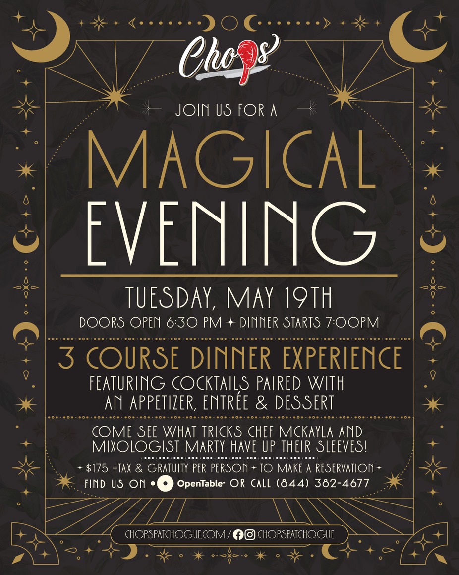 Magical 3 Course Dinner Experience event photo