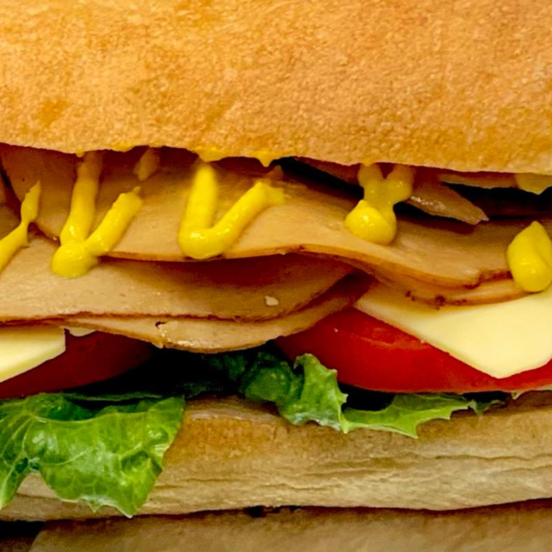 Deli Turkey Baguette & Chips photo