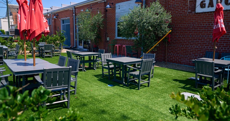 Outdoor seating area