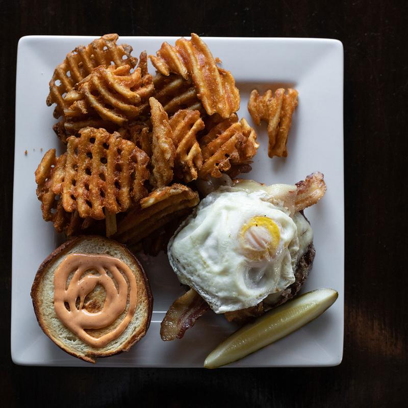 Ray J's Hangover Burger photo