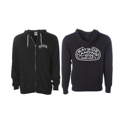 Bayside Landing black hoodie