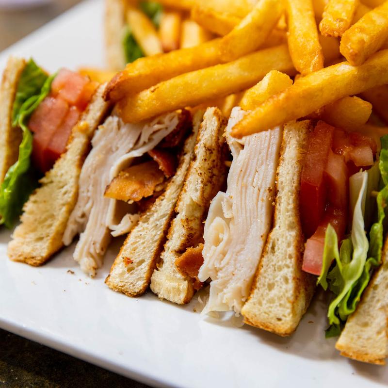 BLT and American Cheese Club Triple Decker photo