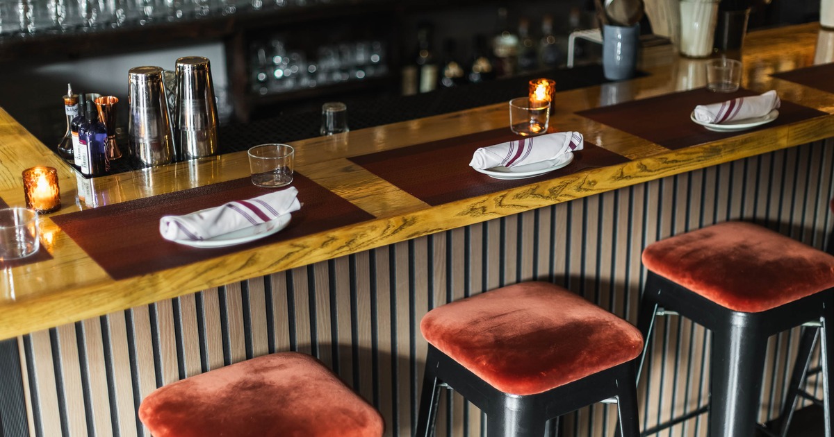 Interior, bar area