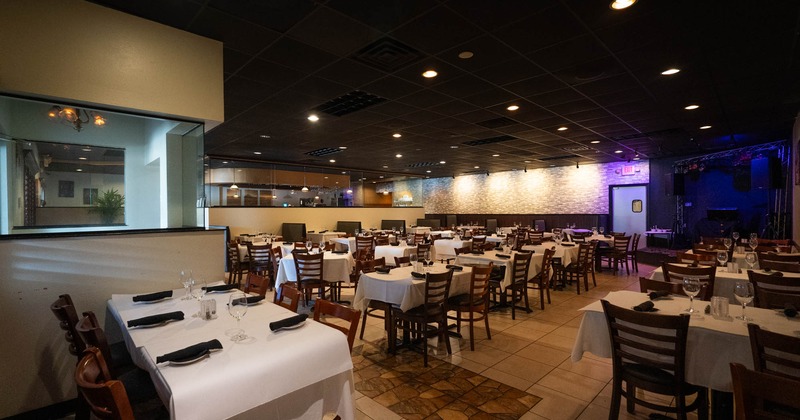 Restaurant dining area