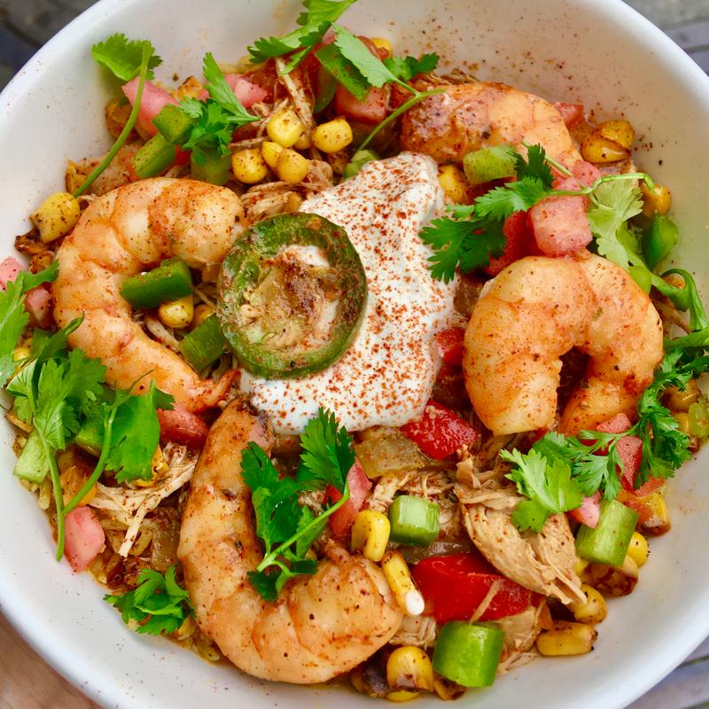 Weekend 10 - Mexican Shrimp & Chicken photo
