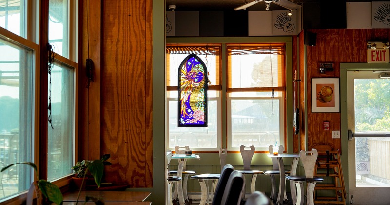 Interior, seating area