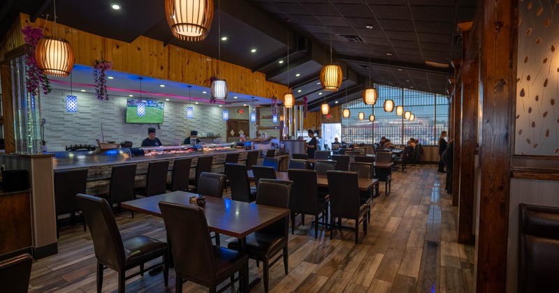 Interior seating area