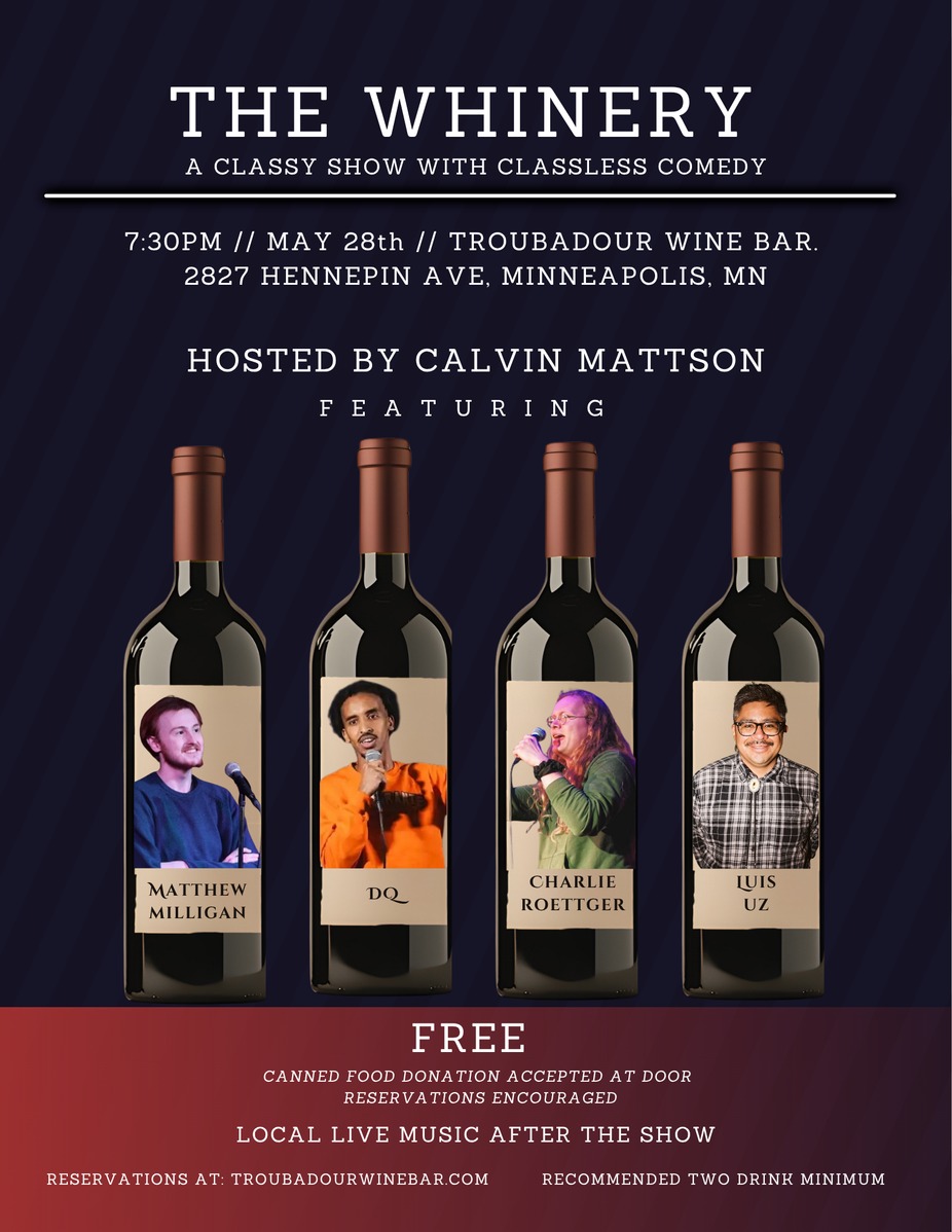 The Winery – A Classy Show with Classless Comedy 🍷🎤 event photo