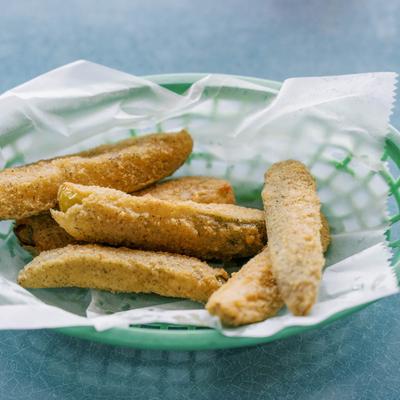 Fried pickles.