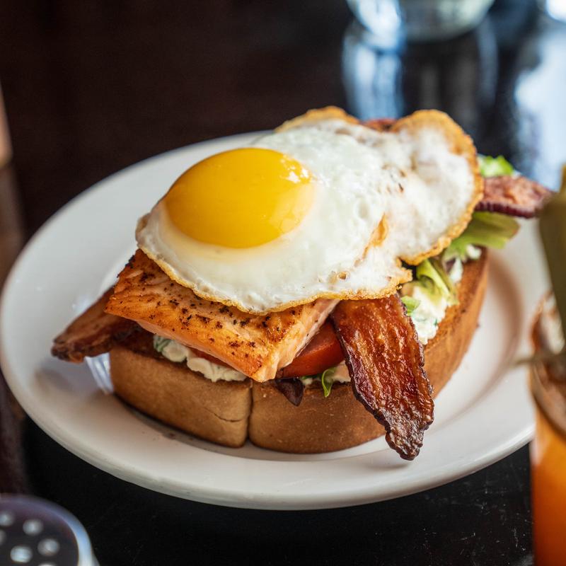 menu item 7 of 9, Blackened Salmon Sandwich*