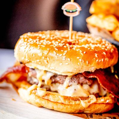 Bacon Cheeseburger.