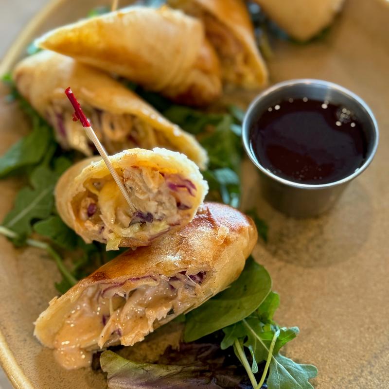 Honey Sriracha Spring Rolls photo