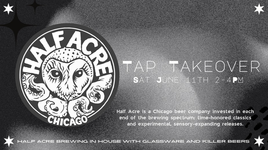 Half Acre Brewing Tap Takeover event photo