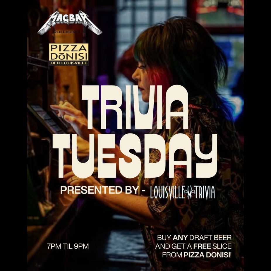 Tuesday Trivia - Free Slice with a Pint Night! event photo