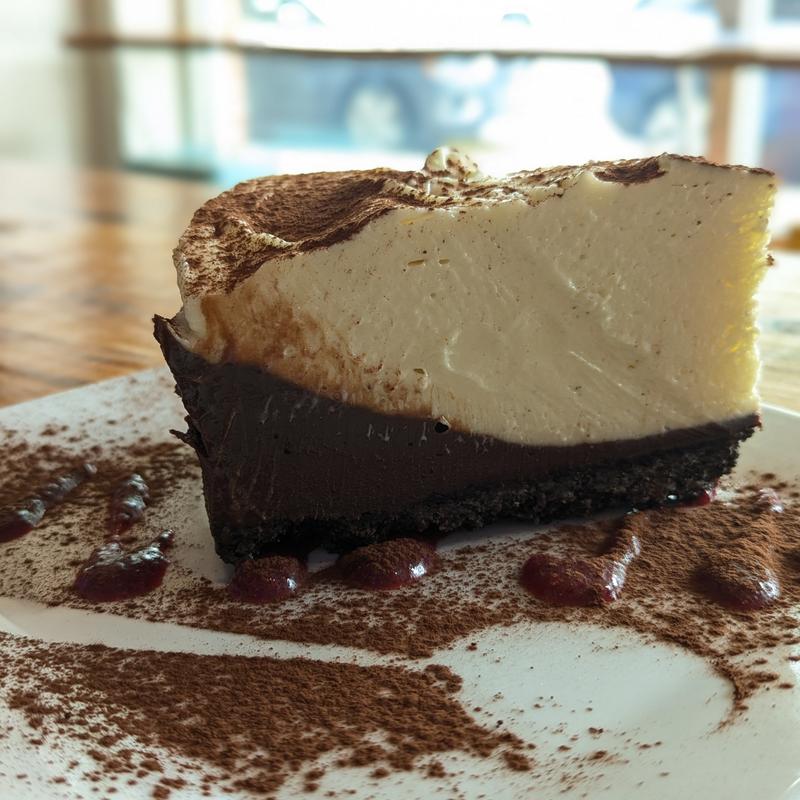 White Chocolate Mousse Pie photo