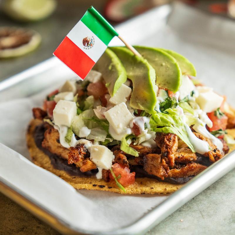 menu item 5 of 12, Tostada