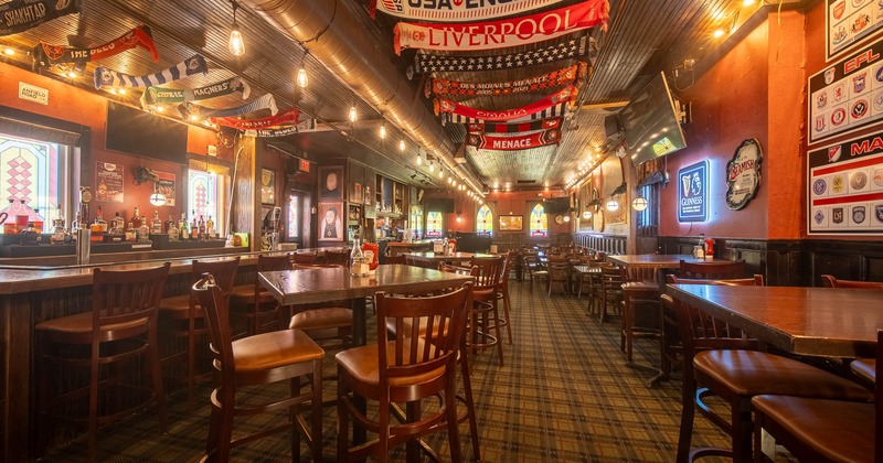 Interior seating space