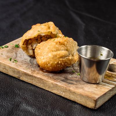 Beef empanadas.