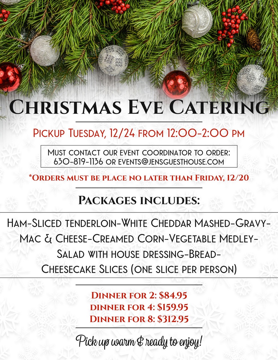 Christmas Eve Catering event photo