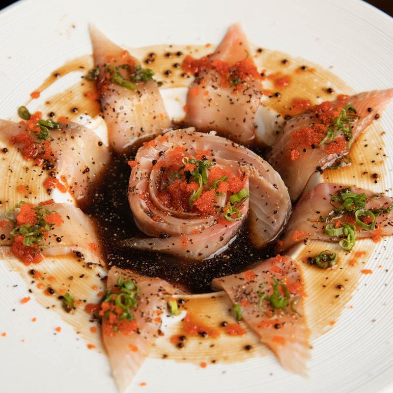 Sea Salt White Fish Sashimi photo