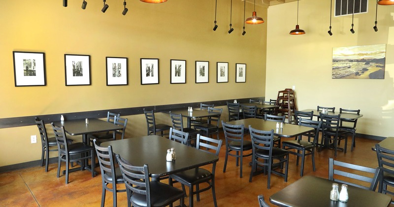 Interior, dining area