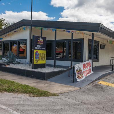 The restaurant's building.